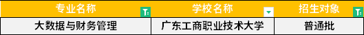 2022年廣東專升本大數(shù)據(jù)與財務(wù)管理專業(yè)招生學(xué)校