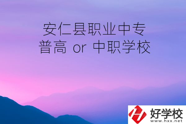 安仁縣職業(yè)中專是普高還是中職學校？