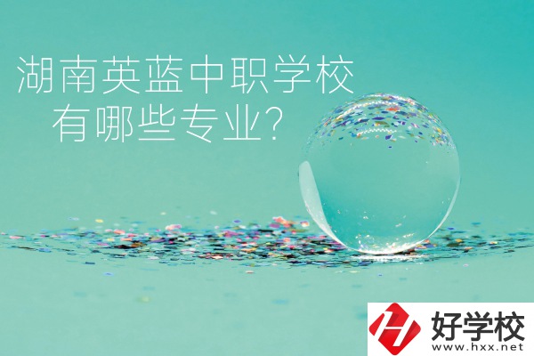 湖南英藍(lán)中職學(xué)校怎么樣？有哪些專業(yè)？