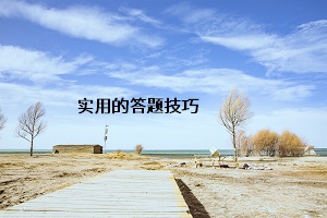實(shí)用的答題技巧